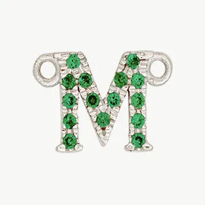 White Gold, Green Garnet Letter