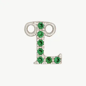 White Gold, Green Garnet Letter