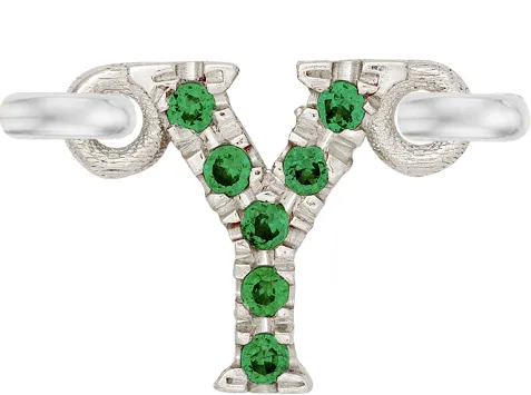 White Gold, Green Garnet Letter