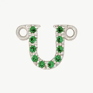 White Gold, Green Garnet Letter