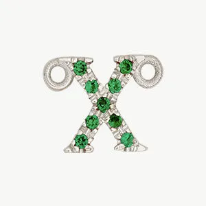 White Gold, Green Garnet Letter