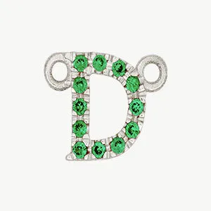 White Gold, Green Garnet Letter