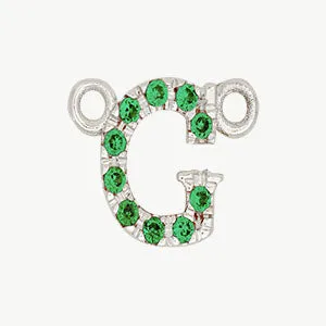 White Gold, Green Garnet Letter
