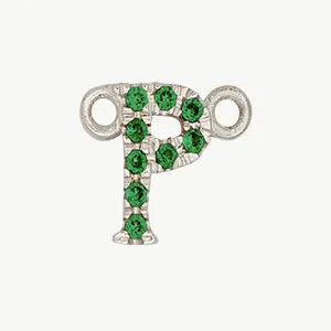 White Gold, Green Garnet Letter