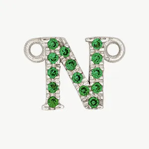 White Gold, Green Garnet Letter