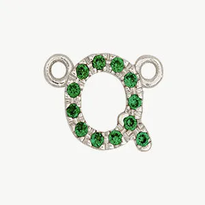 White Gold, Green Garnet Letter