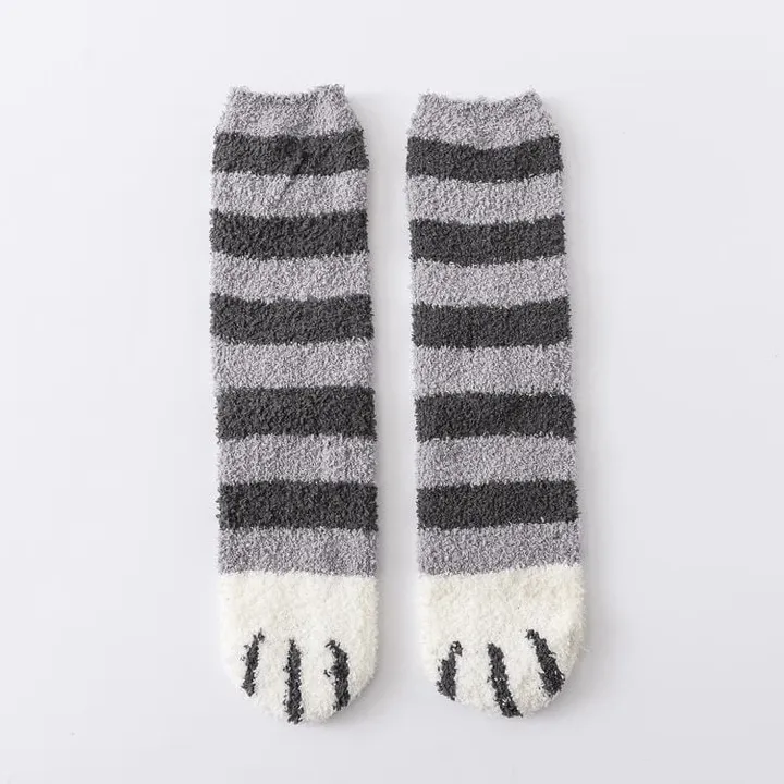 Winter Cat Claws - Cute Floor Sock (2 pairs set)