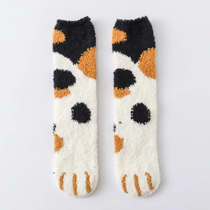 Winter Cat Claws - Cute Floor Sock (2 pairs set)