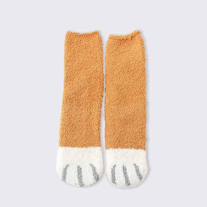 Winter Cat Claws - Cute Floor Sock (2 pairs set)