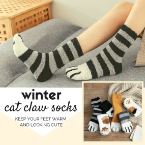 Winter Cat Claws - Cute Floor Sock (2 pairs set)