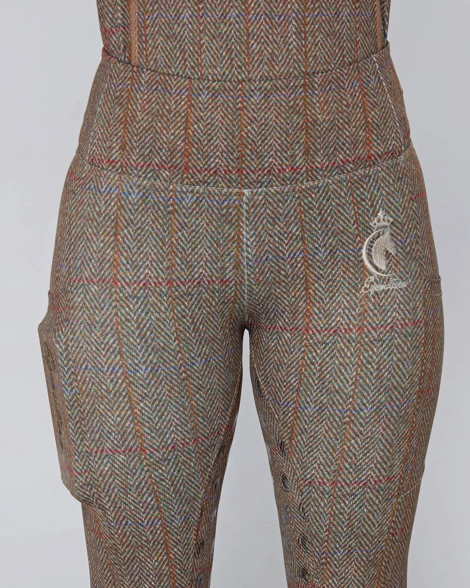 WINTER Tweed Effect Riding Leggings - Full Grip