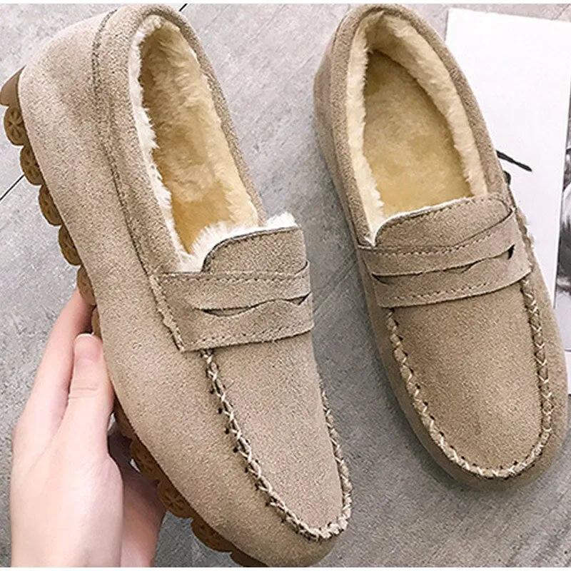 Women Short Plush Winter Shoes