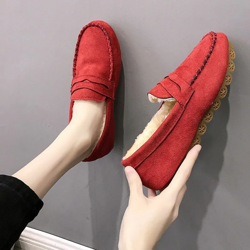 Women Short Plush Winter Shoes