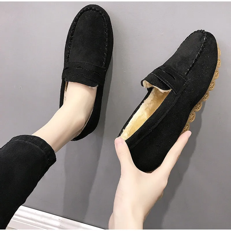 Women Short Plush Winter Shoes