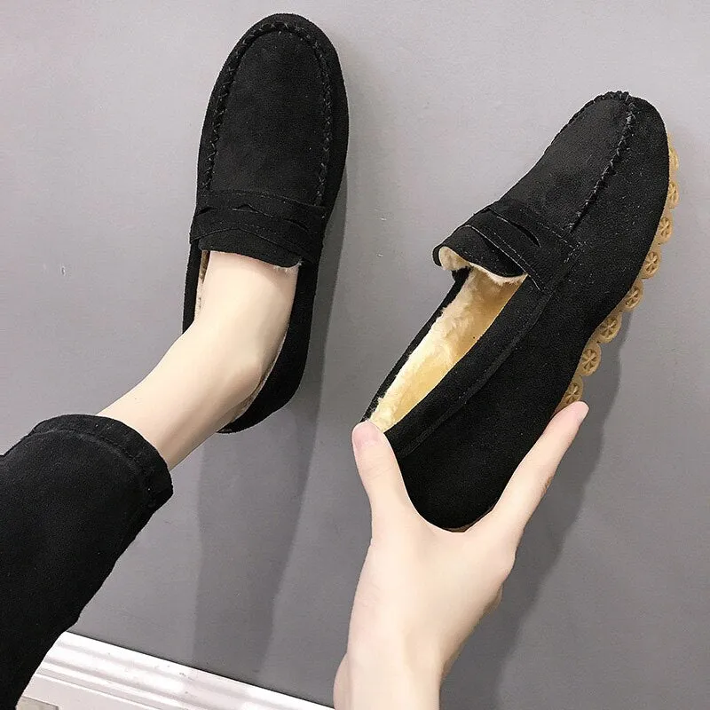 Women Short Plush Winter Shoes