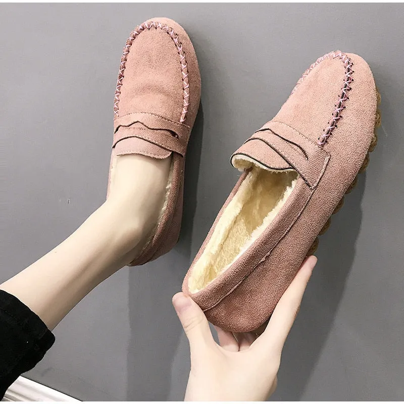 Women Short Plush Winter Shoes